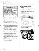 Предварительный просмотр 63 страницы Mazda 2004 Miata MX-5 Owner'S Manual