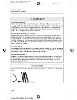 Предварительный просмотр 24 страницы Mazda 2005 323 Owner'S Manual