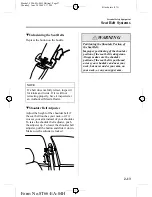 Предварительный просмотр 27 страницы Mazda 2005 323 Owner'S Manual