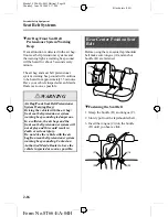 Предварительный просмотр 30 страницы Mazda 2005 323 Owner'S Manual