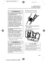 Предварительный просмотр 31 страницы Mazda 2005 323 Owner'S Manual