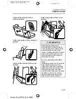 Предварительный просмотр 41 страницы Mazda 2005 323 Owner'S Manual