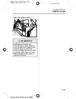 Предварительный просмотр 49 страницы Mazda 2005 323 Owner'S Manual