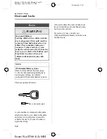 Предварительный просмотр 70 страницы Mazda 2005 323 Owner'S Manual