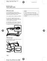 Предварительный просмотр 82 страницы Mazda 2005 323 Owner'S Manual