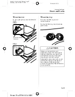 Предварительный просмотр 87 страницы Mazda 2005 323 Owner'S Manual