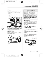 Предварительный просмотр 97 страницы Mazda 2005 323 Owner'S Manual