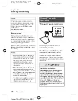 Предварительный просмотр 118 страницы Mazda 2005 323 Owner'S Manual