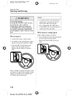 Предварительный просмотр 128 страницы Mazda 2005 323 Owner'S Manual