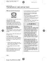 Предварительный просмотр 142 страницы Mazda 2005 323 Owner'S Manual