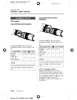 Предварительный просмотр 152 страницы Mazda 2005 323 Owner'S Manual