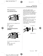 Предварительный просмотр 157 страницы Mazda 2005 323 Owner'S Manual