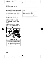 Предварительный просмотр 160 страницы Mazda 2005 323 Owner'S Manual