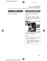 Предварительный просмотр 161 страницы Mazda 2005 323 Owner'S Manual