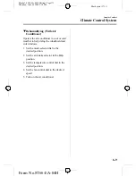 Предварительный просмотр 171 страницы Mazda 2005 323 Owner'S Manual