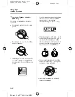 Предварительный просмотр 176 страницы Mazda 2005 323 Owner'S Manual