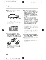 Предварительный просмотр 178 страницы Mazda 2005 323 Owner'S Manual