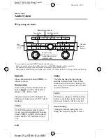 Предварительный просмотр 182 страницы Mazda 2005 323 Owner'S Manual