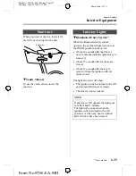 Предварительный просмотр 197 страницы Mazda 2005 323 Owner'S Manual