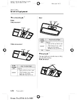 Предварительный просмотр 198 страницы Mazda 2005 323 Owner'S Manual