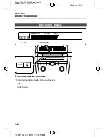 Предварительный просмотр 200 страницы Mazda 2005 323 Owner'S Manual