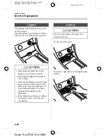 Предварительный просмотр 202 страницы Mazda 2005 323 Owner'S Manual