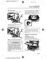 Предварительный просмотр 205 страницы Mazda 2005 323 Owner'S Manual