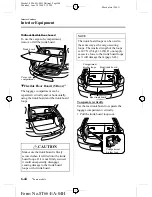 Предварительный просмотр 206 страницы Mazda 2005 323 Owner'S Manual