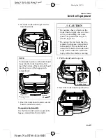 Предварительный просмотр 207 страницы Mazda 2005 323 Owner'S Manual