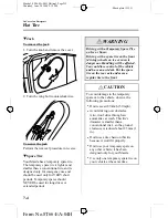 Предварительный просмотр 212 страницы Mazda 2005 323 Owner'S Manual