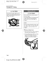 Предварительный просмотр 228 страницы Mazda 2005 323 Owner'S Manual