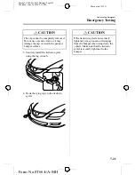 Предварительный просмотр 229 страницы Mazda 2005 323 Owner'S Manual