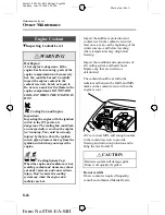 Предварительный просмотр 246 страницы Mazda 2005 323 Owner'S Manual