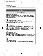 Предварительный просмотр 258 страницы Mazda 2005 323 Owner'S Manual