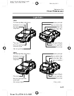 Предварительный просмотр 265 страницы Mazda 2005 323 Owner'S Manual