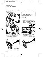 Предварительный просмотр 270 страницы Mazda 2005 323 Owner'S Manual