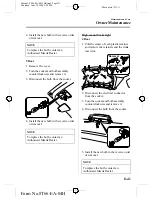 Предварительный просмотр 271 страницы Mazda 2005 323 Owner'S Manual