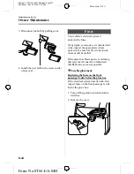 Предварительный просмотр 274 страницы Mazda 2005 323 Owner'S Manual