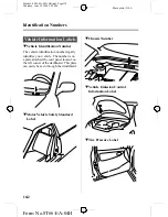 Предварительный просмотр 310 страницы Mazda 2005 323 Owner'S Manual