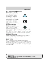 Предварительный просмотр 6 страницы Mazda 2005 B Series Owner'S Manual