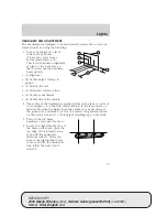 Предварительный просмотр 38 страницы Mazda 2005 B Series Owner'S Manual