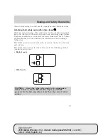 Предварительный просмотр 98 страницы Mazda 2005 B Series Owner'S Manual