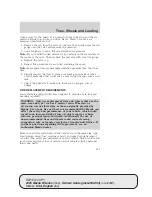 Предварительный просмотр 112 страницы Mazda 2005 B Series Owner'S Manual