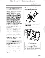 Предварительный просмотр 31 страницы Mazda 2005 mazda 3 Owner'S Manual