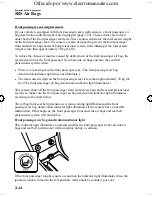 Предварительный просмотр 58 страницы Mazda 2005 mazda 3 Owner'S Manual