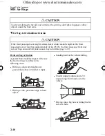 Предварительный просмотр 62 страницы Mazda 2005 mazda 3 Owner'S Manual