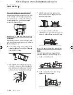 Предварительный просмотр 64 страницы Mazda 2005 mazda 3 Owner'S Manual