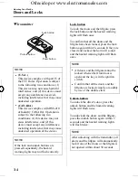 Предварительный просмотр 72 страницы Mazda 2005 mazda 3 Owner'S Manual