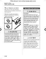 Предварительный просмотр 86 страницы Mazda 2005 mazda 3 Owner'S Manual