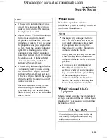 Предварительный просмотр 93 страницы Mazda 2005 mazda 3 Owner'S Manual